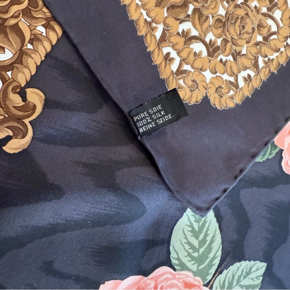Christian Dior Floral Silk Scarf - Picture 3 of 10